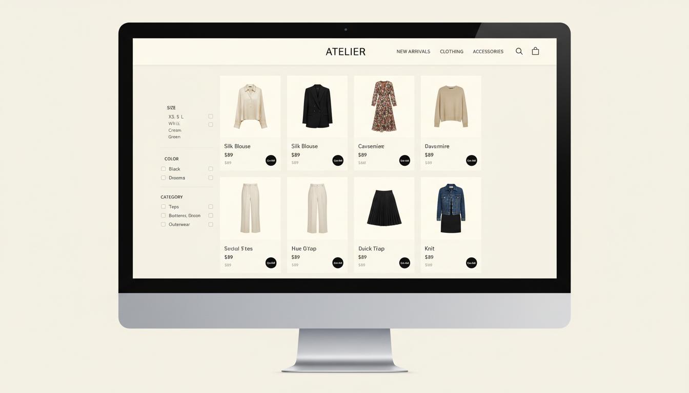 LUXE Product Grid