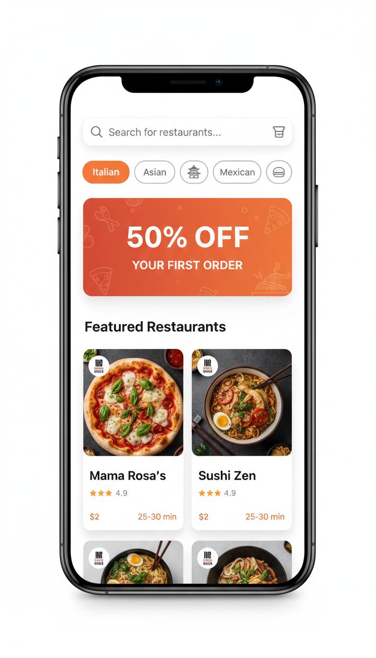 Crave Home Screen