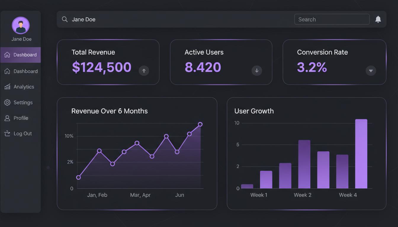 Analytica Dashboard